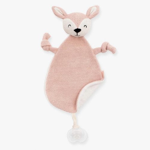 Pletena ninica Deer Pale Pink