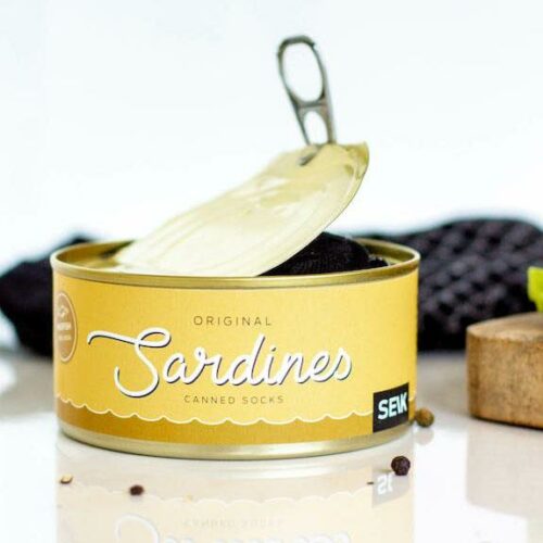 Nogavice, Sardines Fish Canned Socks (velikost 35-40)