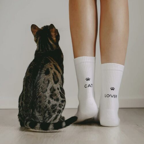 Nogavice Cat Lover, ženske