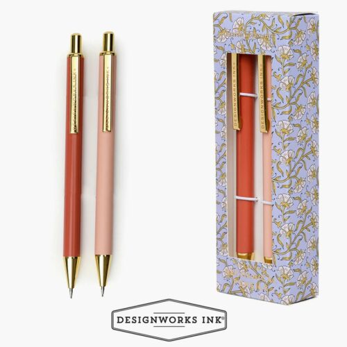 Set elegantnih tehničnih svinčnikov, Rosewood in Blush
