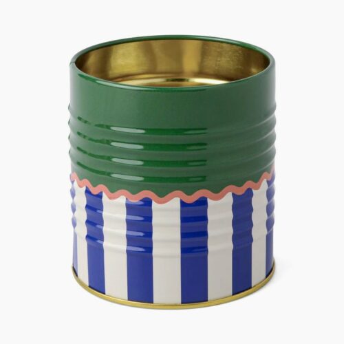 Kovinski lonček Solid & Striped Storage Tin
