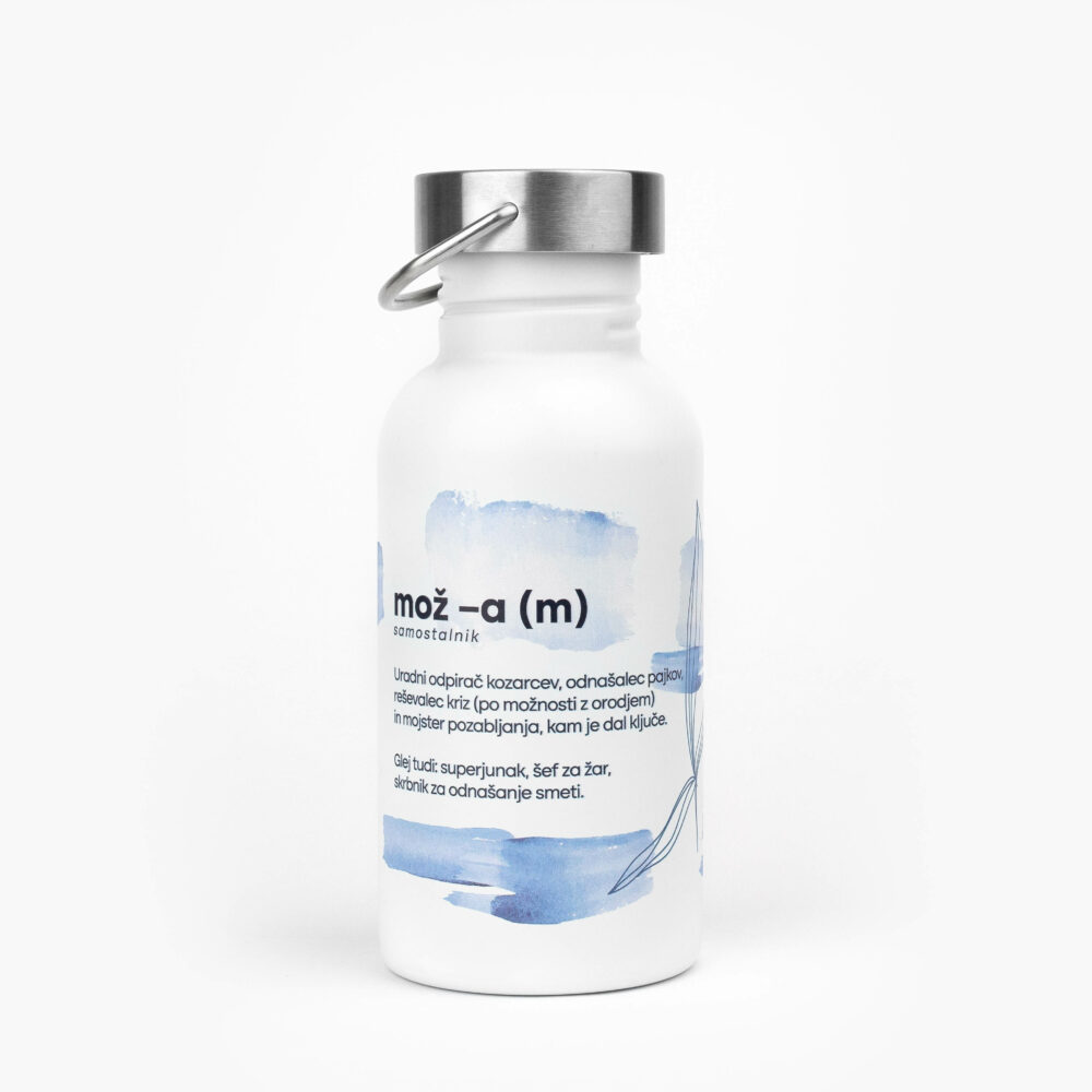 Steklenička - Mož, 500 ml