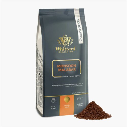 Mleta kava Monsoon Malabar