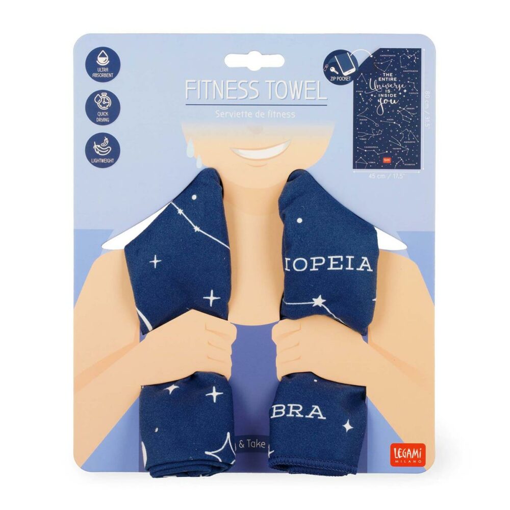 Fitnes brisača Stars 45 x 80 cm - slika 5