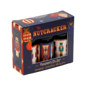 Set treh božičnih di&scaron;avnih olj Hrestač Puckator XOIL74