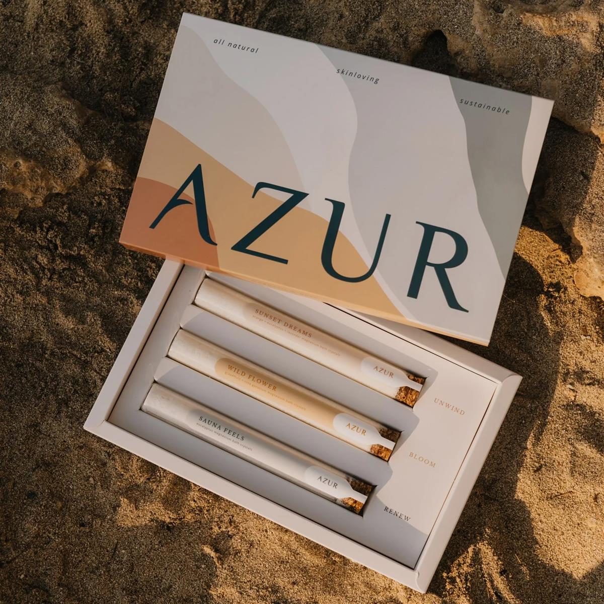 Darilni set za kopel Bathtime Stories Azur Natural Bodycare 609